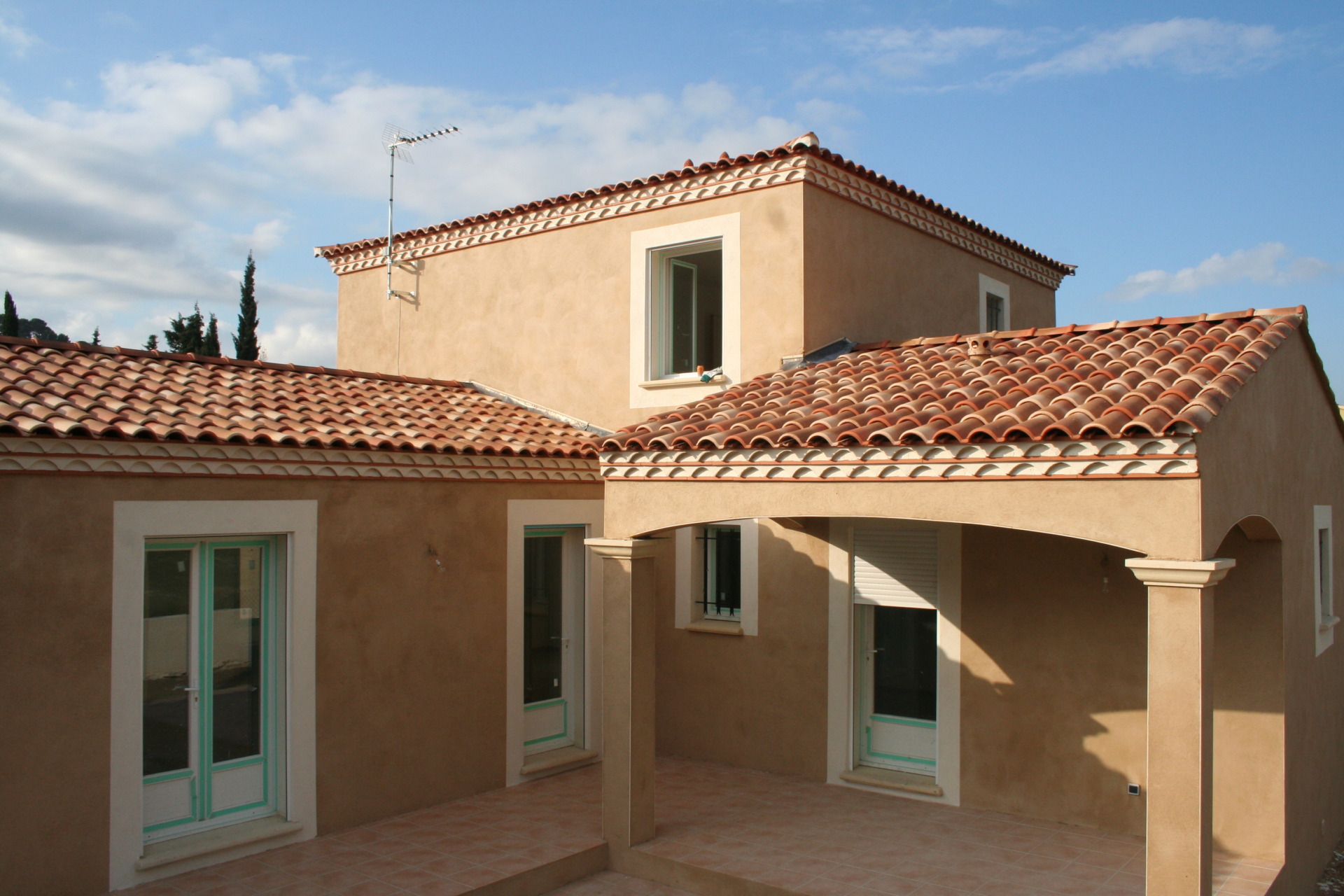 Villa provençale dans le Gard — construite sous CCMI